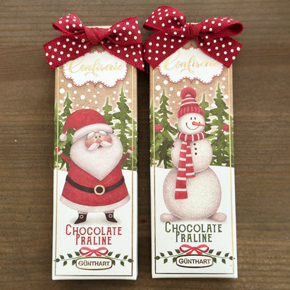Confiserie Napolitainpräsent “Weihnachten” Nougat in Vollmilchschokolade 2 Varianten