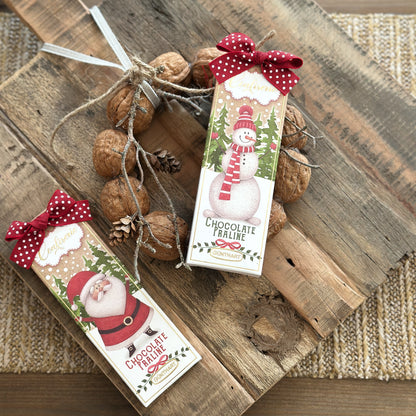 Confiserie Napolitainpräsent “Weihnachten” Nougat in Vollmilchschokolade 2 Varianten
