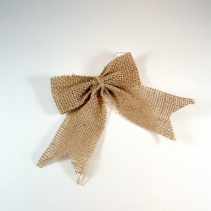 Anhänger Baumschmuck Schleife "Ribbon" Jute