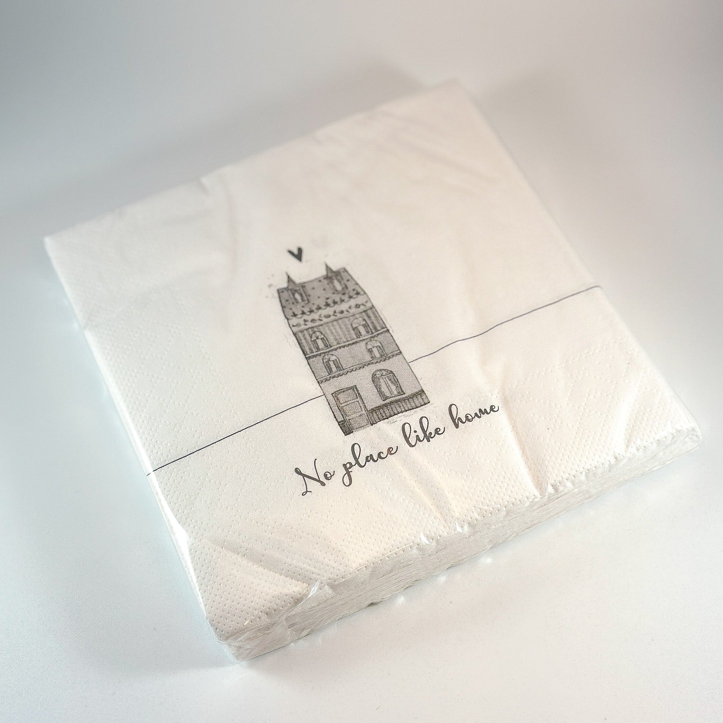 Servietten "No place like home" Papier 20er 33cm