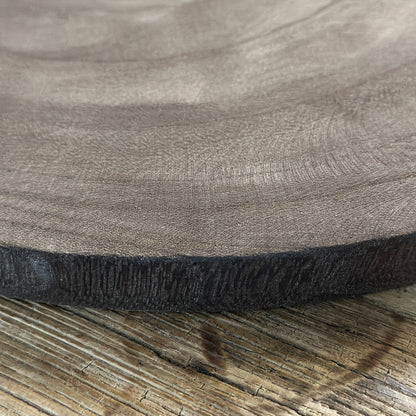 Baumscheibe Untersetzer Deko "Bjork" Holz natur braun 35cm
