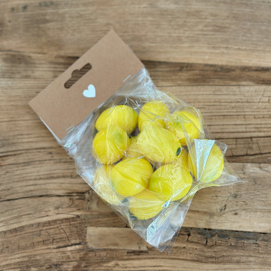 Deko Obst Mini Zitronen "Piccolo" 12er Pack