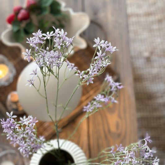 Wiesenblume Stiel "Vaccaria" künstlich lavendel 52cm
