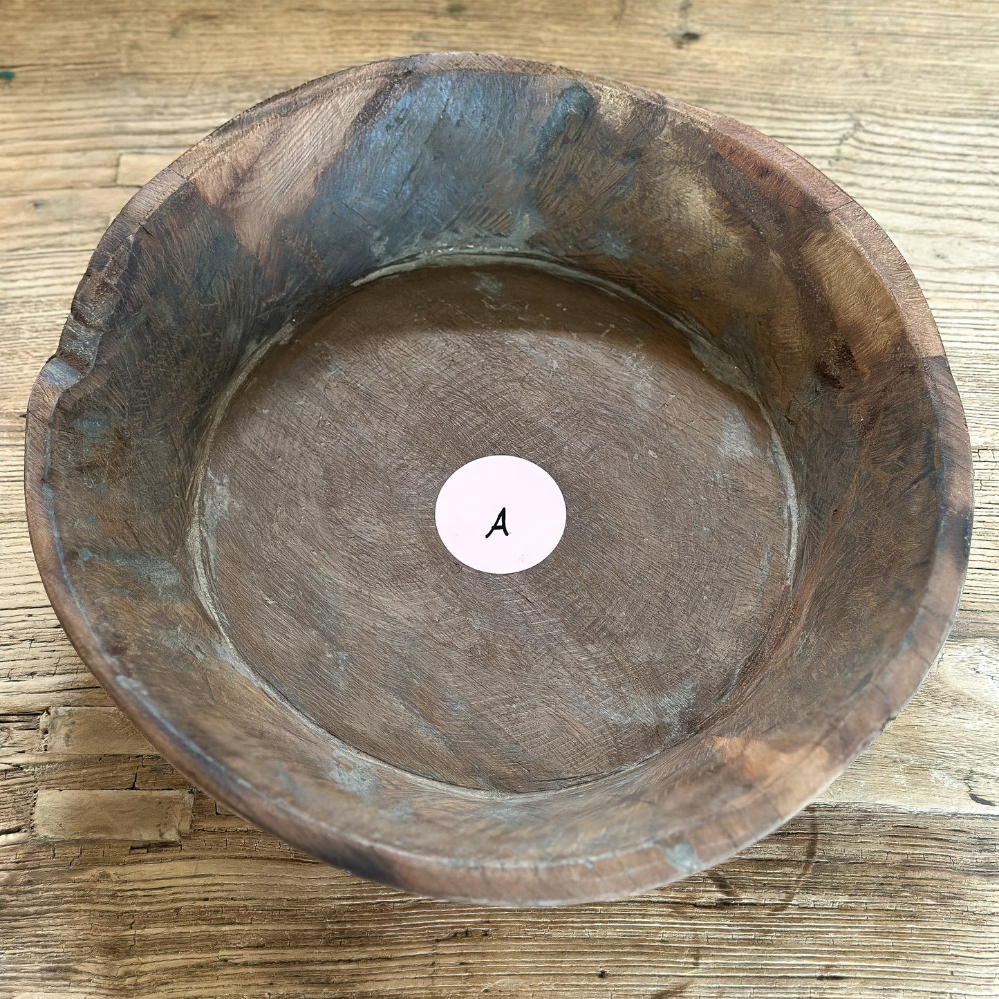 Schale Molle "Alma Natur" Vintage Holz *Einzelstücke* 5 Varianten 34-43cm - Wohnen auf dem Land