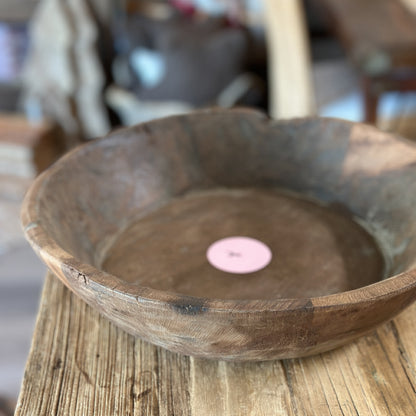 Schale Molle "Alma Natur" Vintage Holz *Einzelstücke* 5 Varianten 34-43cm - Wohnen auf dem Land