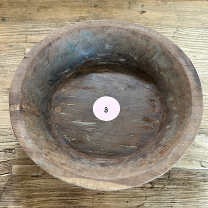 Schale Molle "Alma Natur" Vintage Holz *Einzelstücke* 5 Varianten 34-43cm - Wohnen auf dem Land