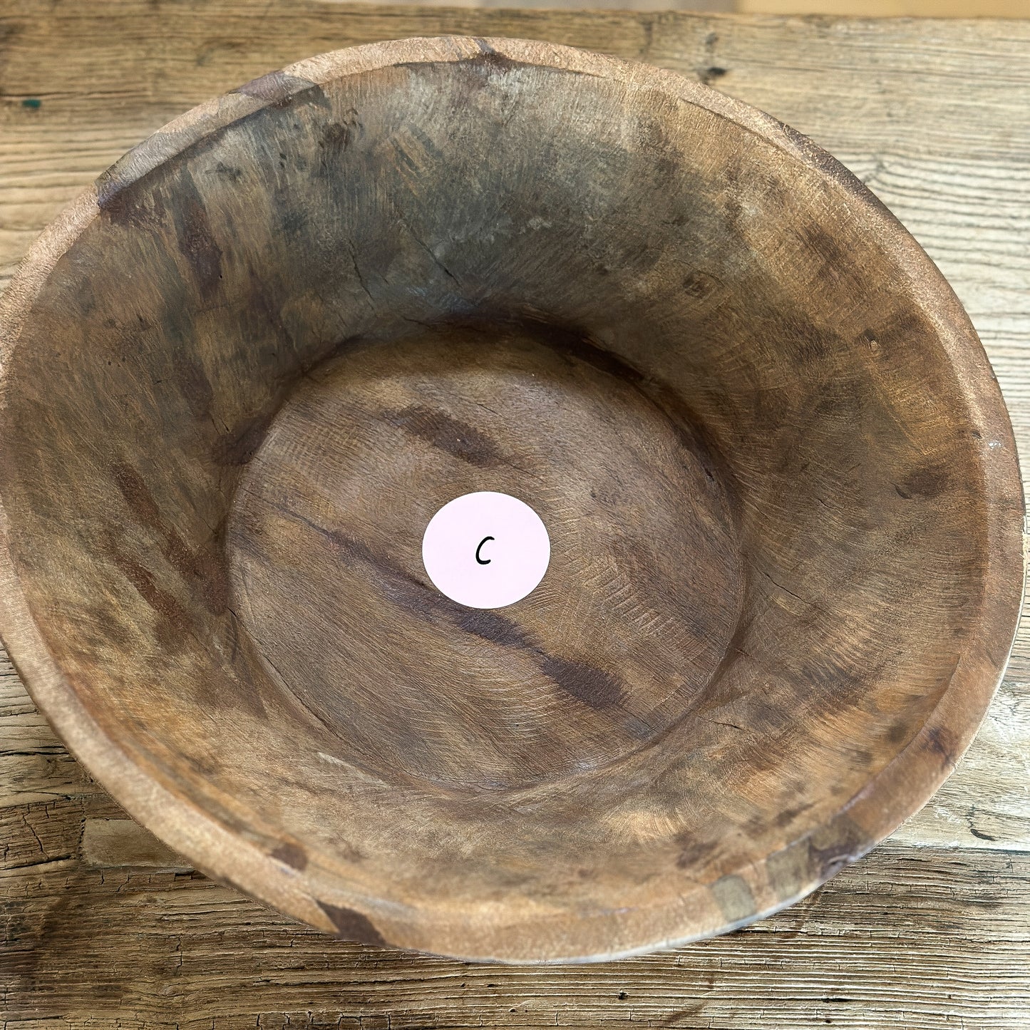 Schale Molle "Alma Natur" Vintage Holz *Einzelstücke* 5 Varianten 34-43cm - Wohnen auf dem Land