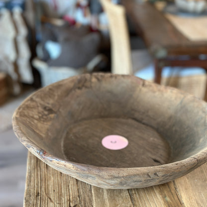 Schale Molle "Alma Natur" Vintage Holz *Einzelstücke* 5 Varianten 34-43cm - Wohnen auf dem Land