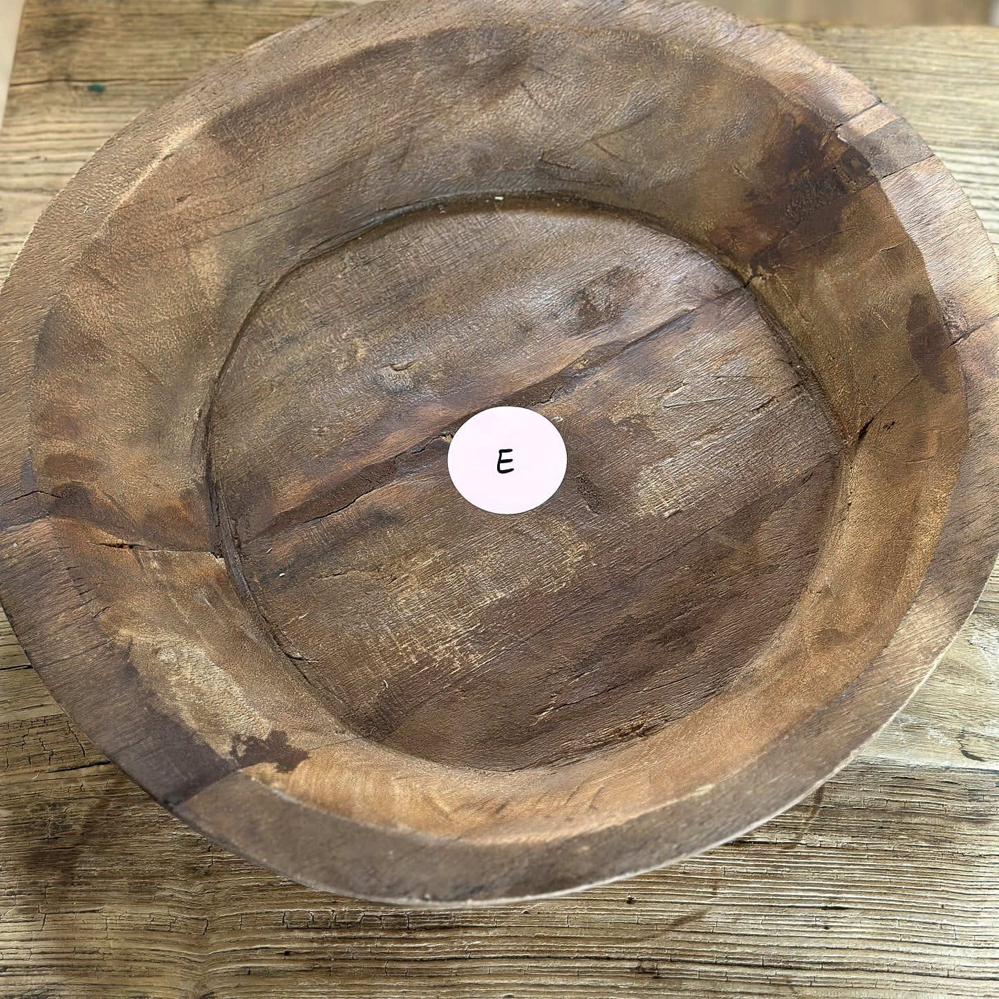 Schale Molle "Alma Natur" Vintage Holz *Einzelstücke* 5 Varianten 34-43cm - Wohnen auf dem Land