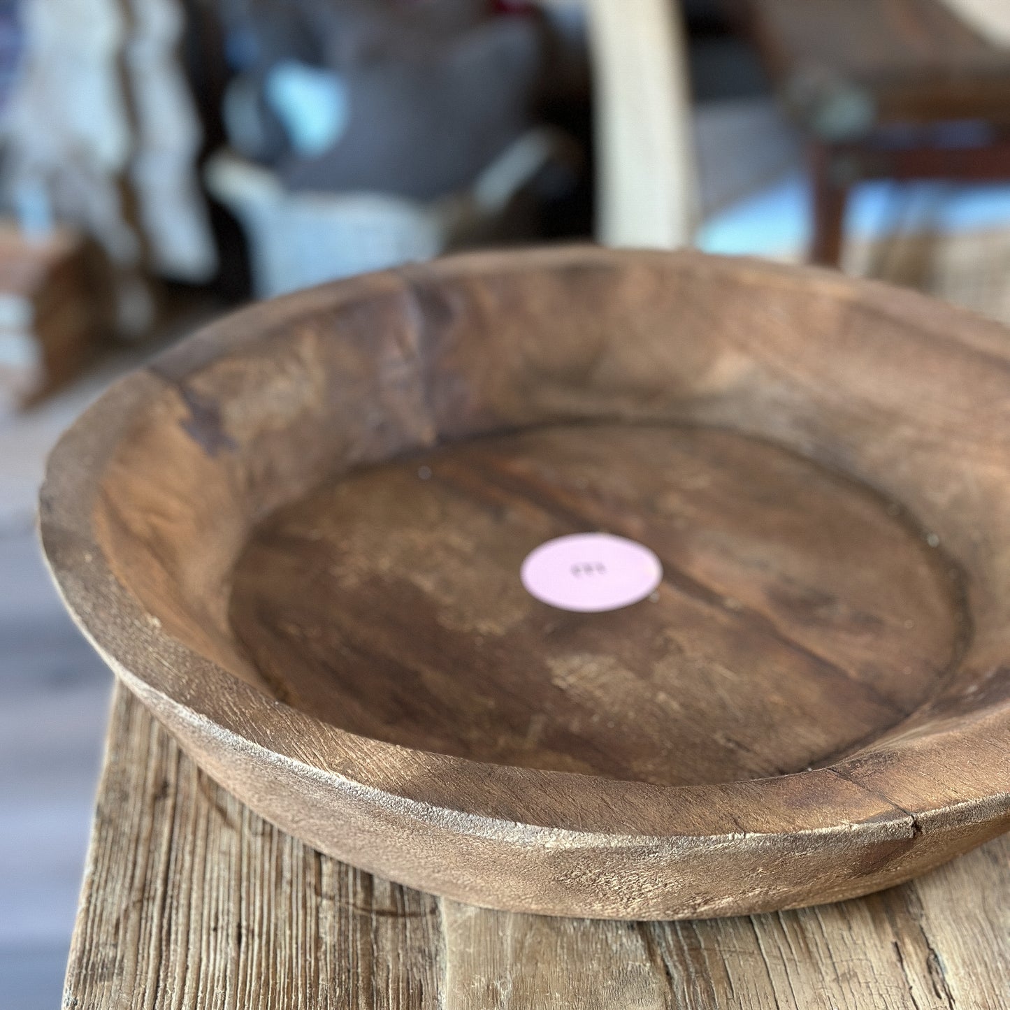 Schale Molle "Alma Natur" Vintage Holz *Einzelstücke* 5 Varianten 34-43cm - Wohnen auf dem Land