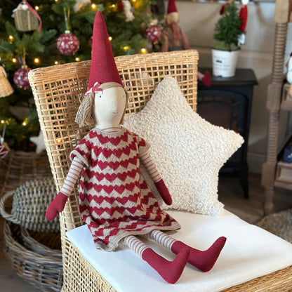 Wichtel Pixy Mädchen Strickkleid Größe 5 - 84cm - Wohnen auf dem Land