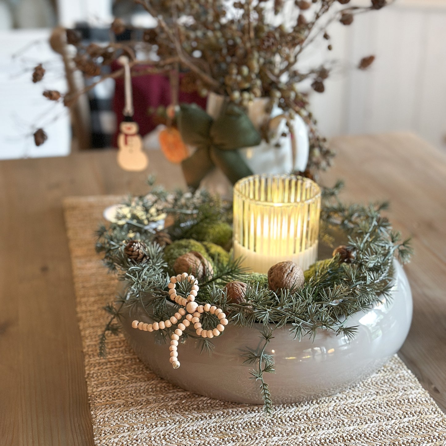 Schale Deko Bowl "Pure" Metall Grau 29cm - Wohnen auf dem Land