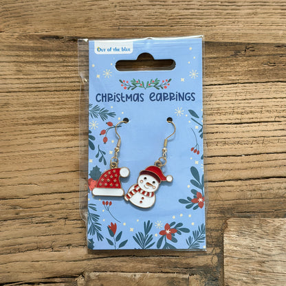 Ohrringe Weihnachten "Christmas" Bunt 4 Varianten