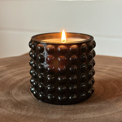 Kerzenglas "Amber Glow" Braun 7cm
