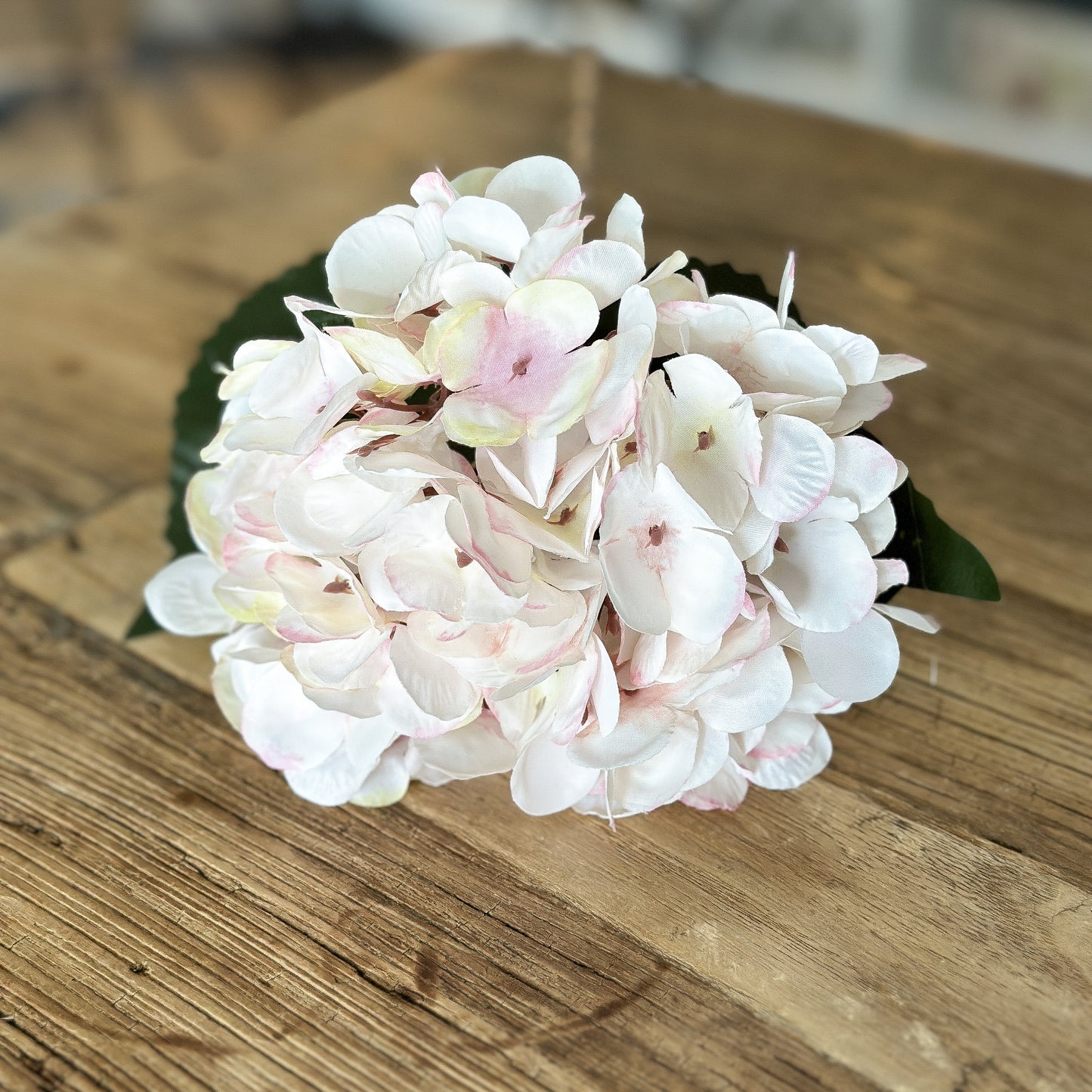 Hortensie Stiel "Maison Fleur" künstlich 47cm 2 Farben - Wohnen auf dem Land