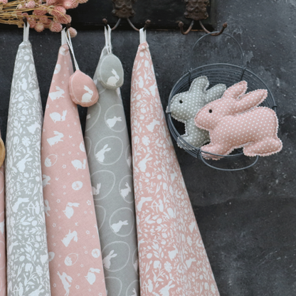 Anhänger Ornament "Bunny Dusty Rose" Rosa