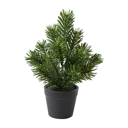 Deko Baum "Tanne" Topf Grün 22cm