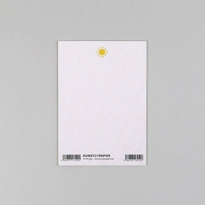 Postkarte "Tim Sonne" Holzschliff