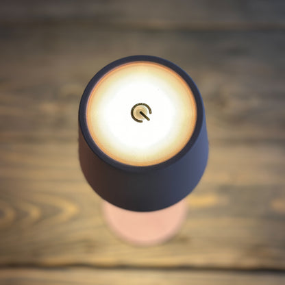 Tischleuchte LED Touch "Classic" Rosa - Wohnen auf dem Land