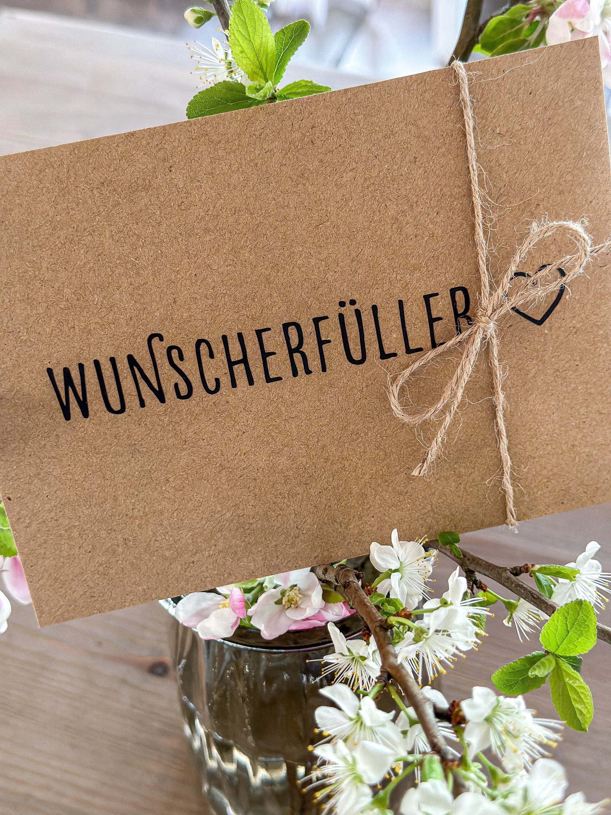 Aufkleber "With Love" - Wohnen auf dem Land