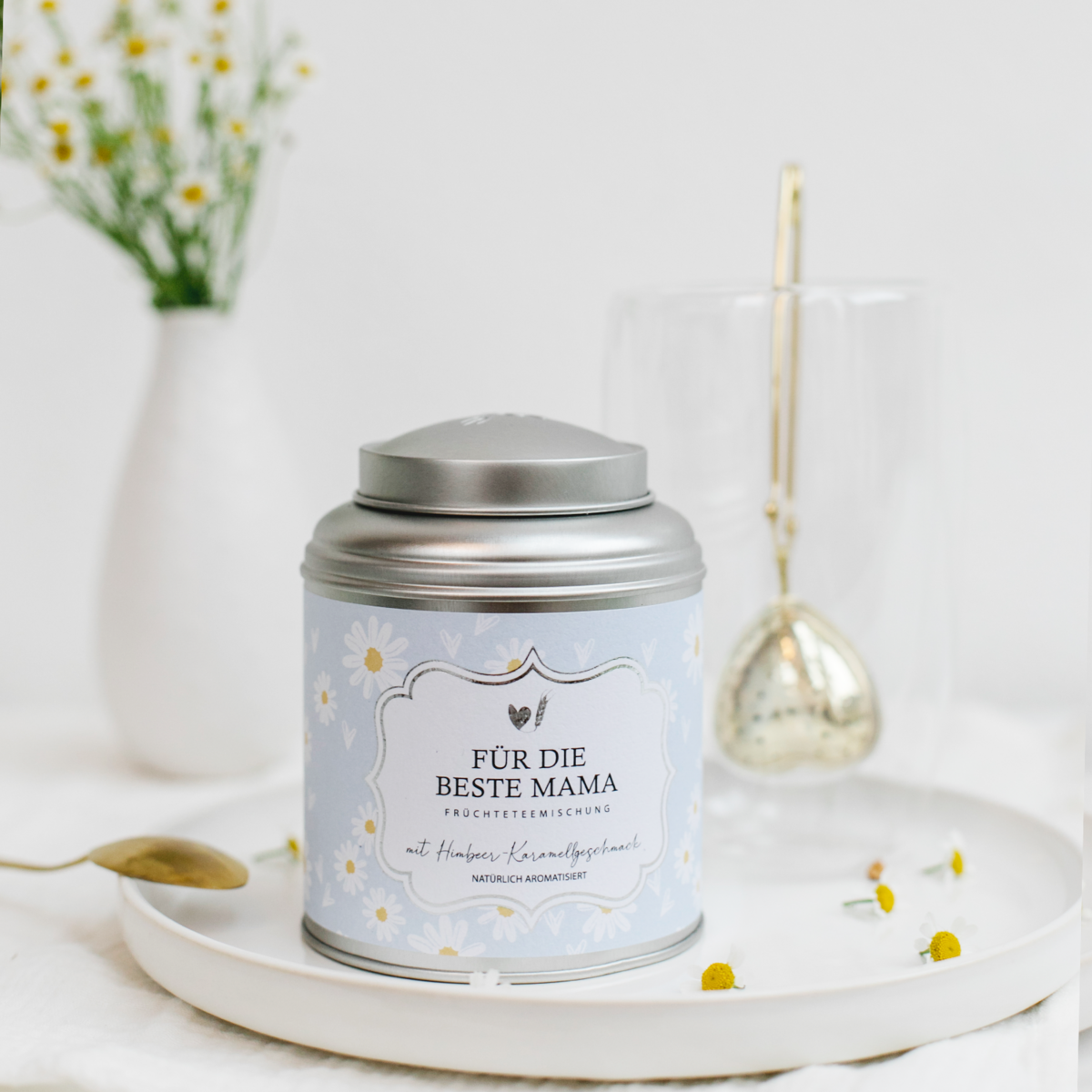 Tee “Für die beste Mama" Dose - Wohnen auf dem Land