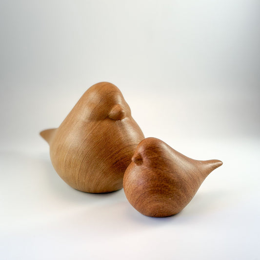 Deko Figur "Vogel" Keramik Braun 2 Größen - Wohnen auf dem Land