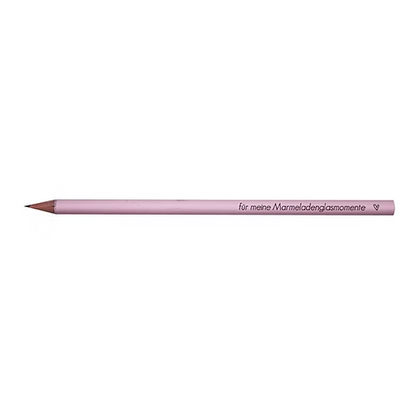 Bleistift - Marmeladenglasmomente (rosa) - Wohnen auf dem Land
