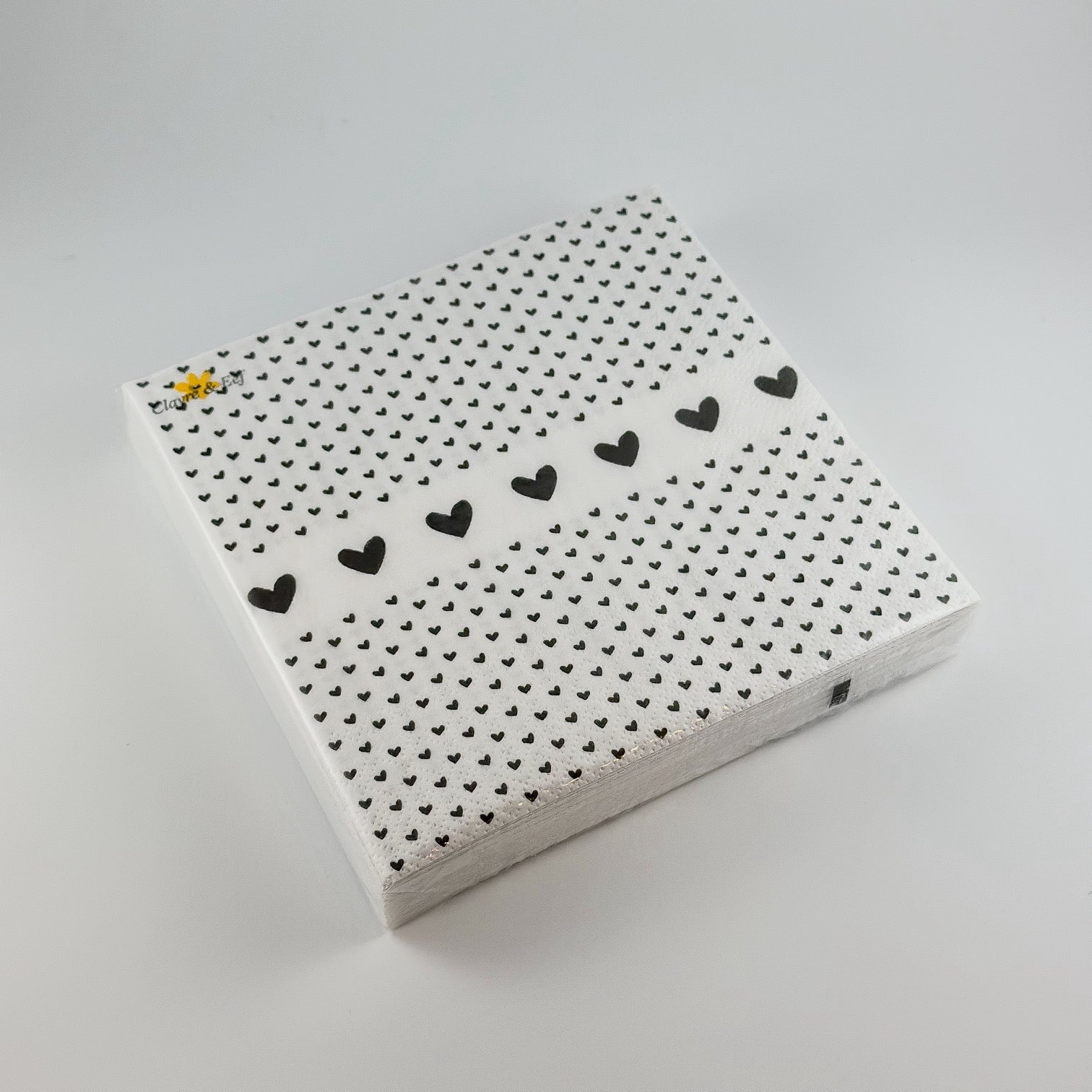 Servietten Papier "Herzen" 20er - Wohnen auf dem Land