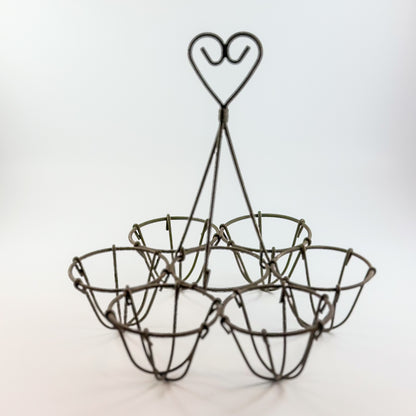 Eierhalter Metall "Karussell" 2 Farben - Wohnen auf dem Land