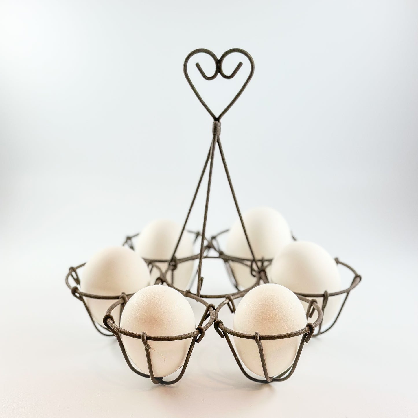 Eierhalter Metall "Karussell" 2 Farben - Wohnen auf dem Land