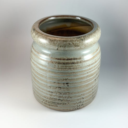 Blumenpot "Grau-Braun" - Wohnen auf dem Land