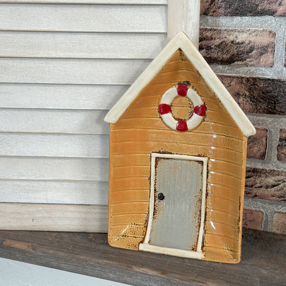 Schale Deko "Salty Breeze" Maritim Keramik Gelb - Wohnen auf dem Land