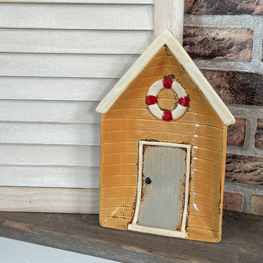 Schale Deko "Salty Breeze" Maritim Keramik Gelb - Wohnen auf dem Land