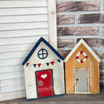 Schale Deko "Salty Breeze" Maritim Keramik Gelb - Wohnen auf dem Land