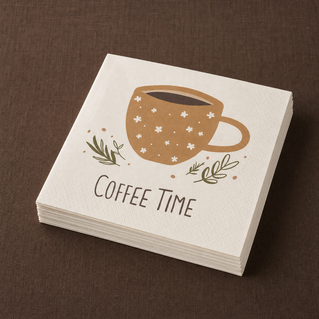 Serviette "Coffee Time" Papier 20 Stck 33cm
