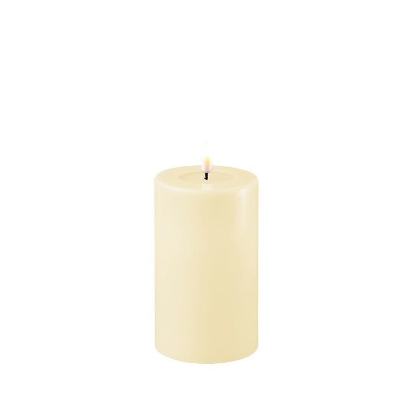LED Stumpenkerze Creme 7,5 x 10/12,5/15cm - Wohnen auf dem Land