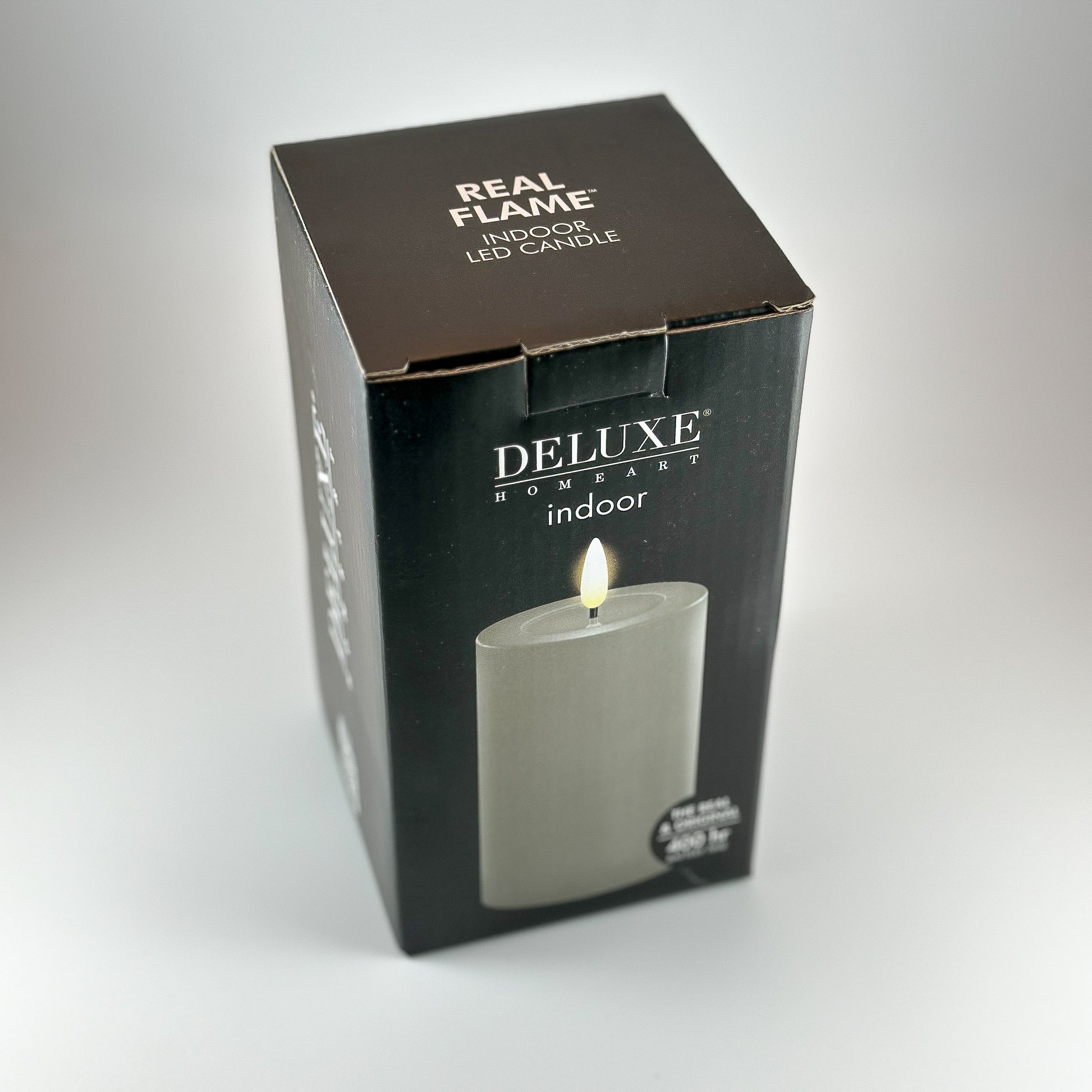 LED Stumpenkerze Sand 7,5 x 10/12,5cm - Wohnen auf dem Land