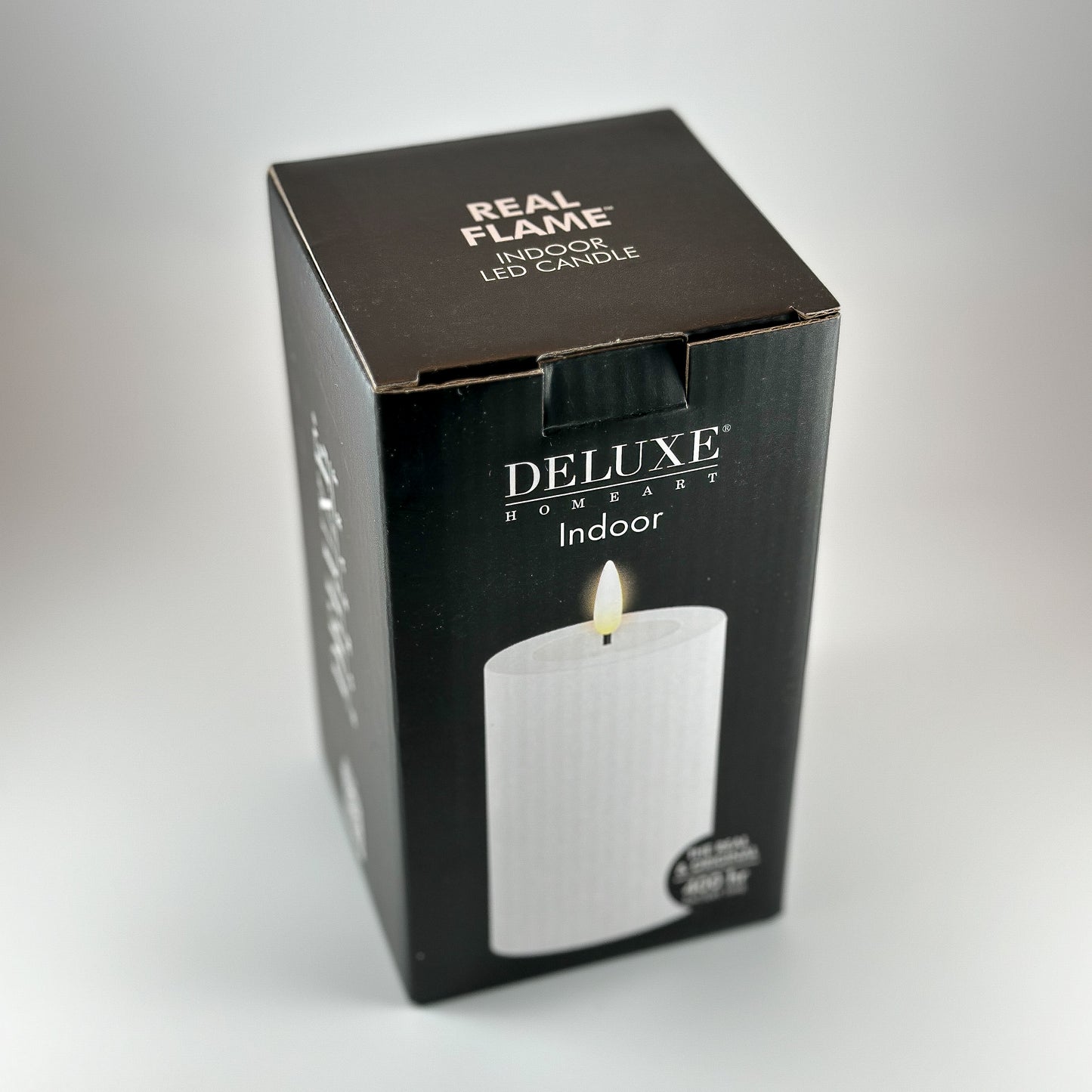 LED Stumpenkerze Weiß 7,5 x 10/12,5/15cm - Wohnen auf dem Land