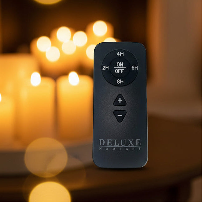 Fernbedienung LED Kerzen Timer Dimmer - Wohnen auf dem Land