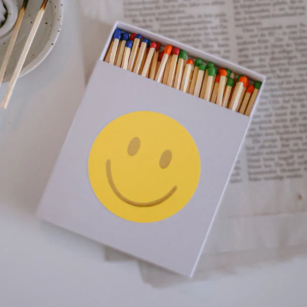 Streichhölzer "Be Happy" - Wohnen auf dem Land