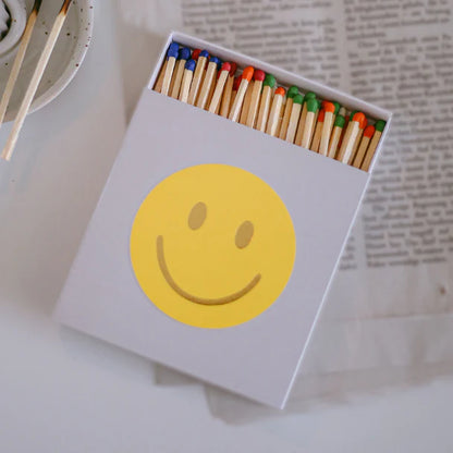 Streichhölzer "Be Happy" - Wohnen auf dem Land