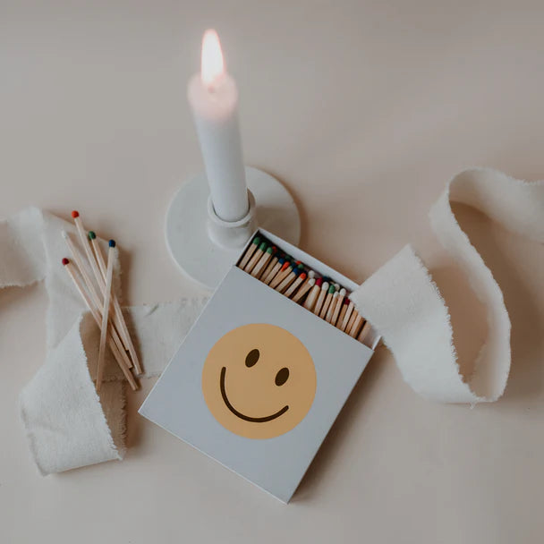 Streichhölzer "Be Happy" - Wohnen auf dem Land