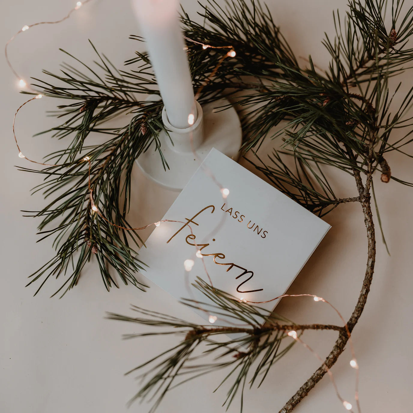 Streichhölzer "Lass uns feiern" - Wohnen auf dem Land