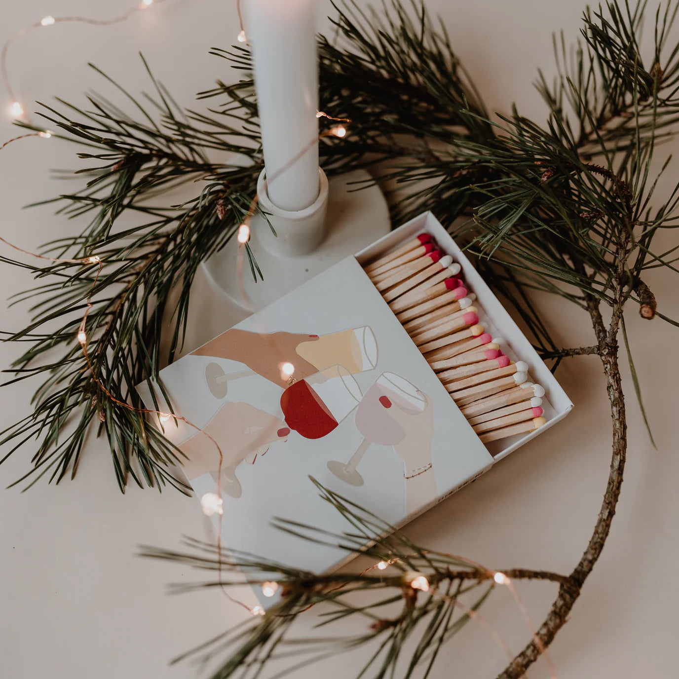 Streichhölzer "Lass uns feiern" - Wohnen auf dem Land