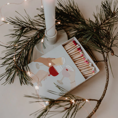 Streichhölzer "Lass uns feiern" - Wohnen auf dem Land