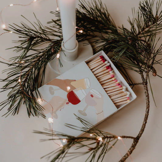 Streichhölzer "Lass uns feiern" - Wohnen auf dem Land