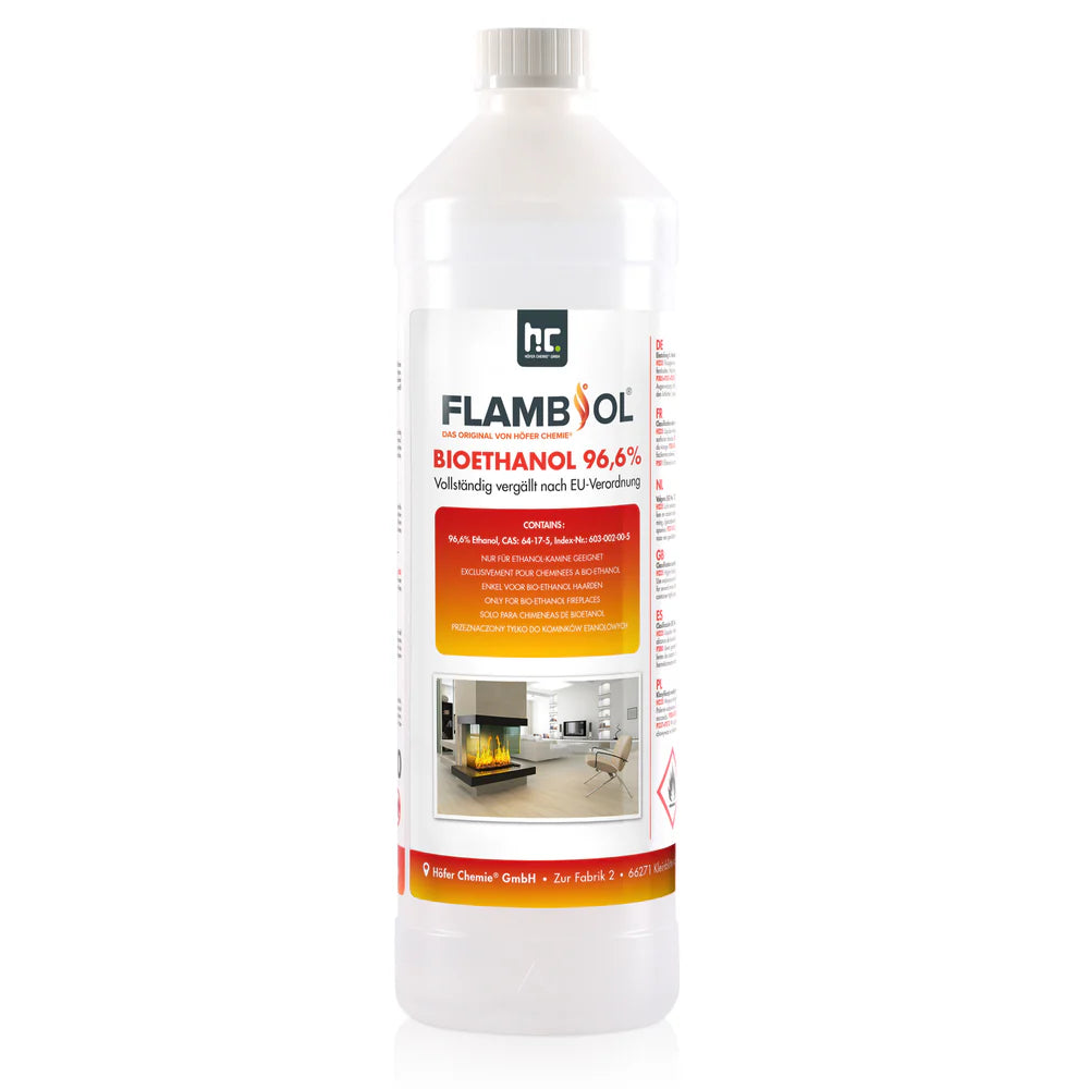FLAMBIOL Bioethanol 96,6% Premium 1L