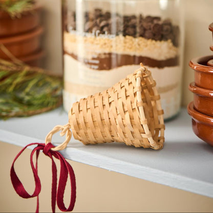 Glocke geflochten Spanholz - Wohnen auf dem Land