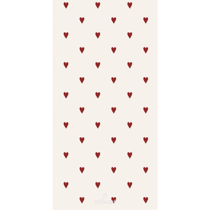 Serviette Herzen 16 Stck - Wohnen auf dem Land