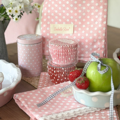 Förmchen Muffin Cupcake "Polka Dots" Papier Punkte 60 Stk. - 2 Farben - Wohnen auf dem Land